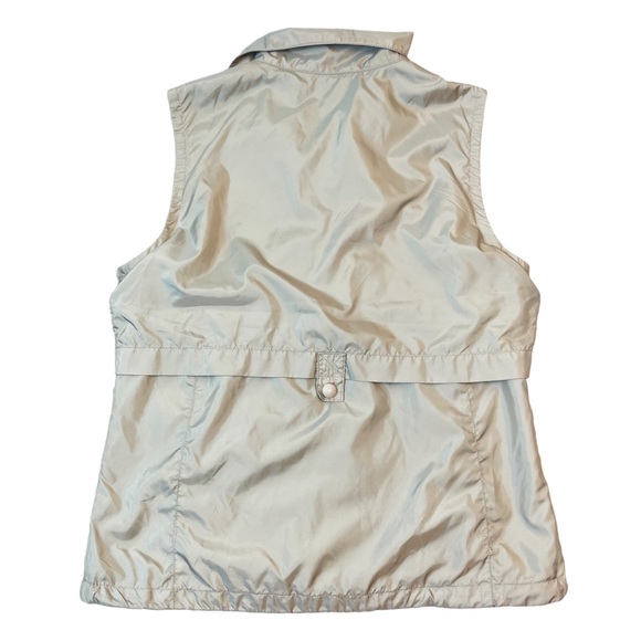 Ralph Lauren Polo Golf Khaki Women's Full Zip Sleeveless Lightweight Vest Size M - Picture 5 of 16